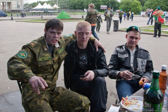 День пограничника в москве