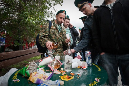 День пограничника в москве